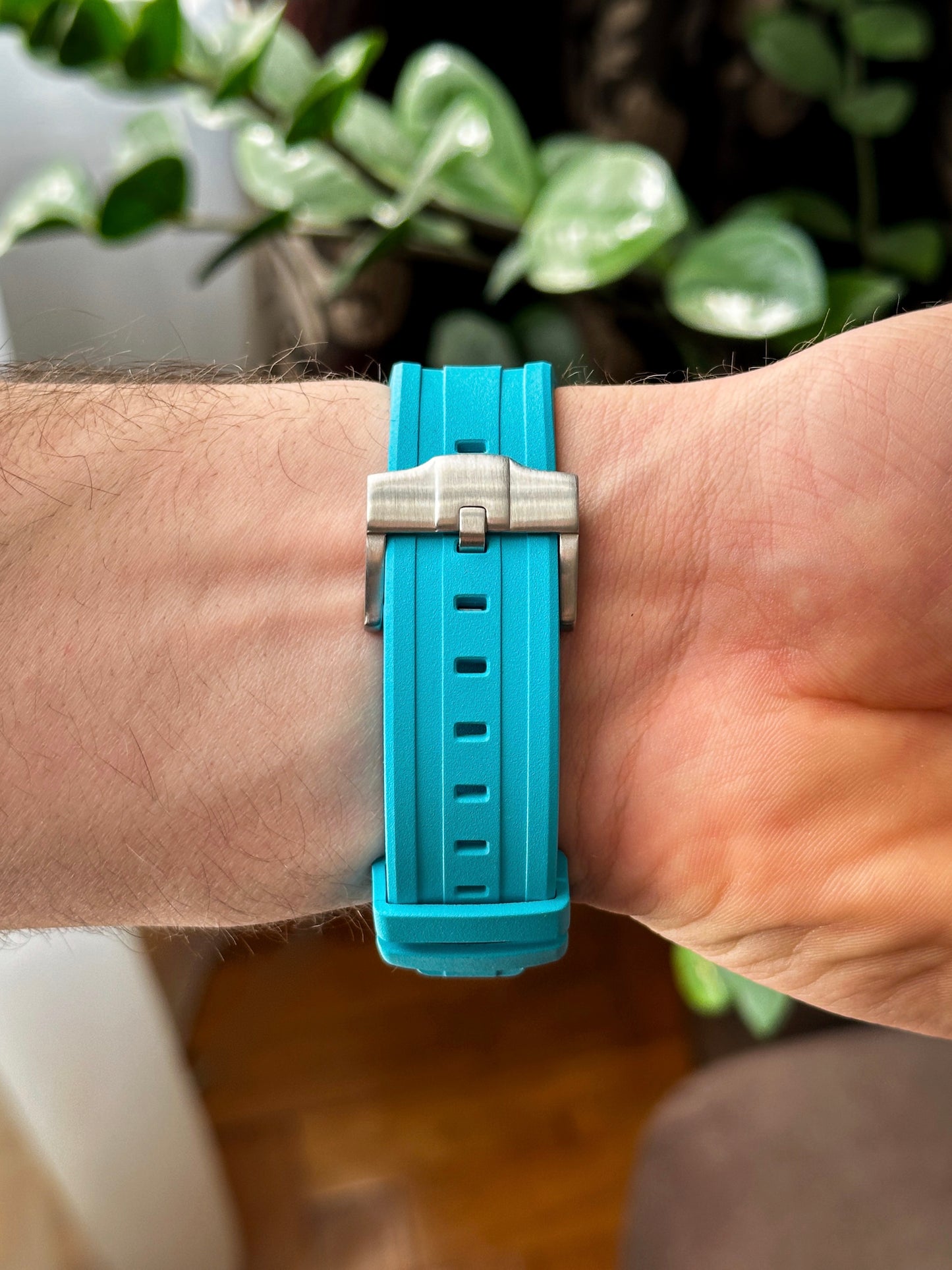 G-SHOCK CasiOak Plavo srebrna - sa crnim brojčanikom sata