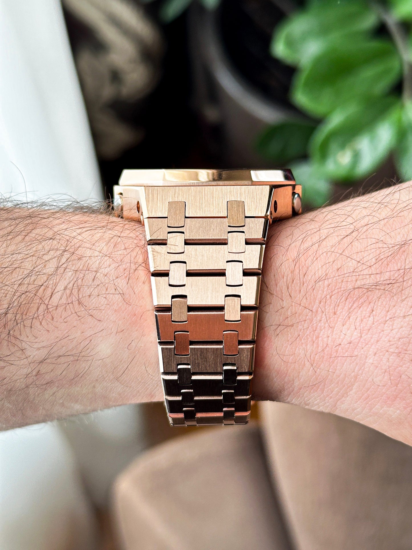 G-SHOCK CasiOak Potpuno srebrni - sa srebrnim brojčanikom sata