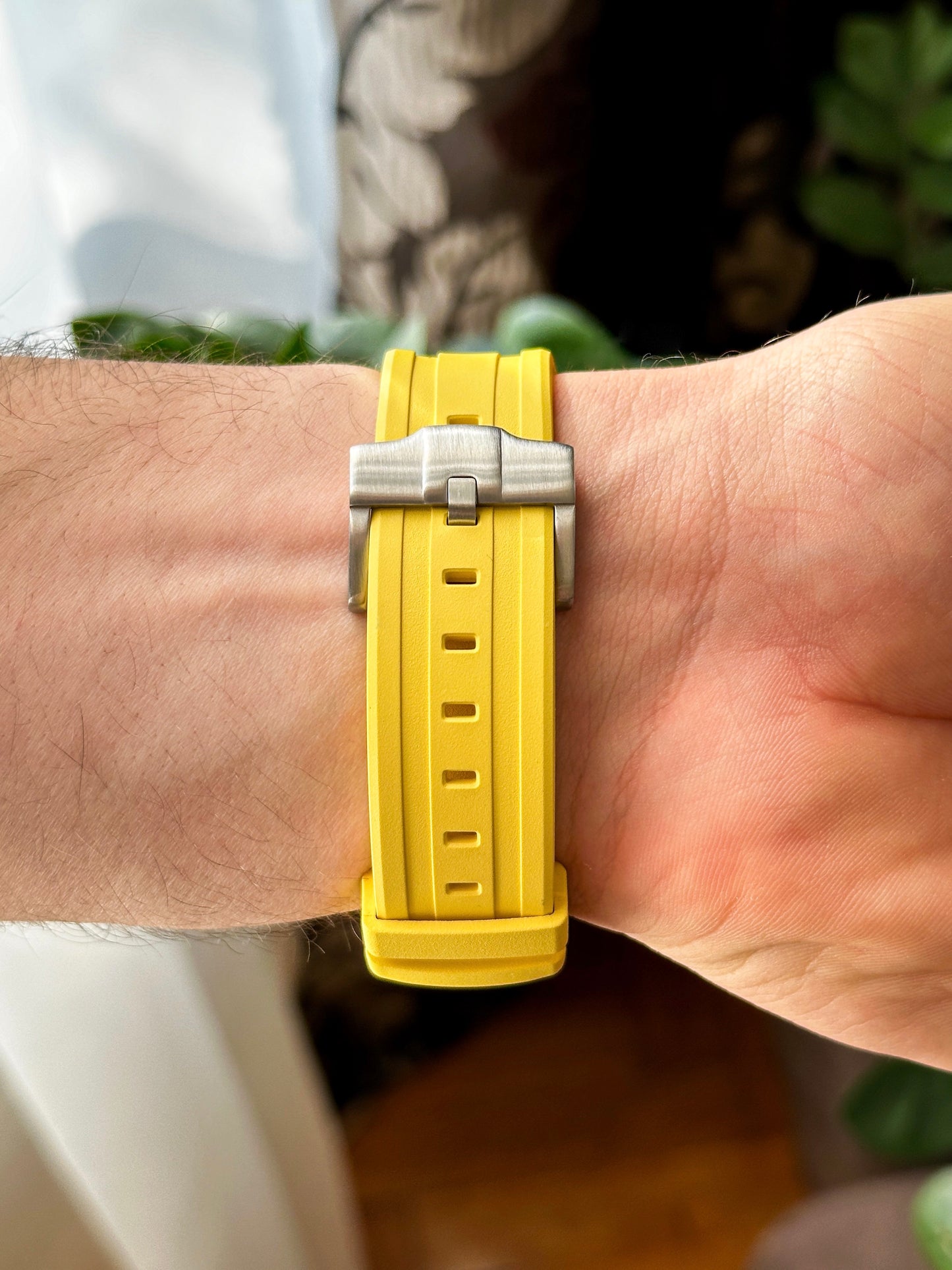 G-SHOCK CasiOak Žuto srebrna - sa crno žutim brojčanikom sata (bt veza)